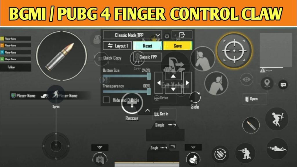 pubg control codes for bgmi BGMI M416 spray control layout