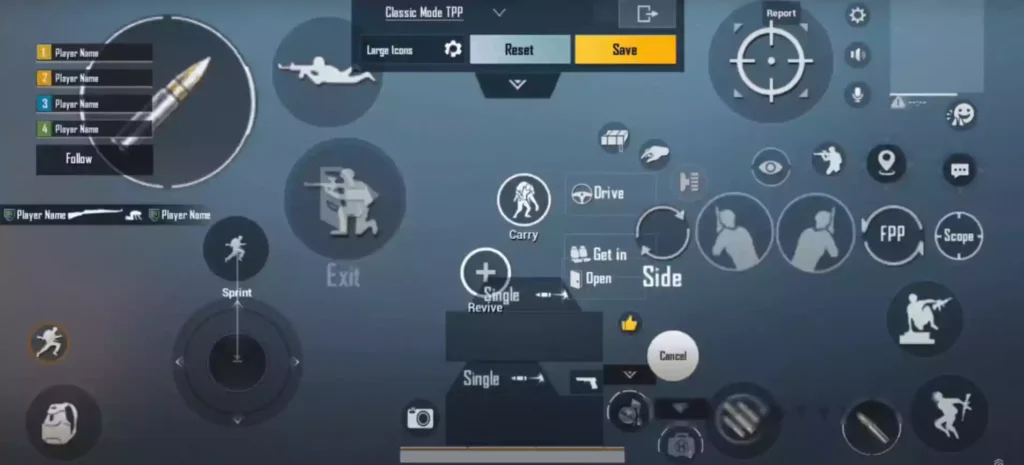 pubg control codes for black shark Black Shark gaming phone PUBG Mobile control layout with shoulder buttons