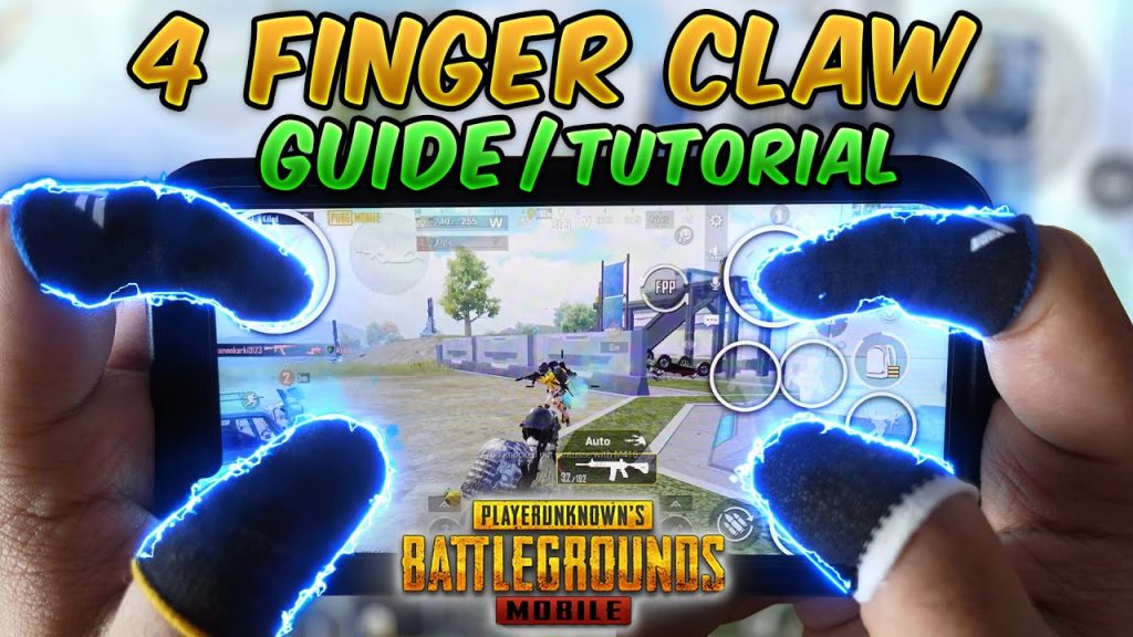 pubg control codes for claw players PUBG Mobile claw grip four fingers on screen gameplay