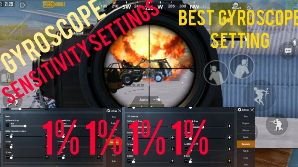 pubg control codes for close combat PUBG mobile gyroscope sensitivity settings close combat