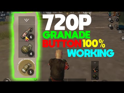 pubg control codes for custom buttons PUBG Mobile grenade quick-throw button screenshot