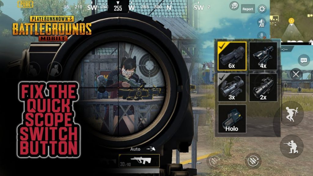 pubg control codes for ipad players PUBG iPad quick scope switch button layout