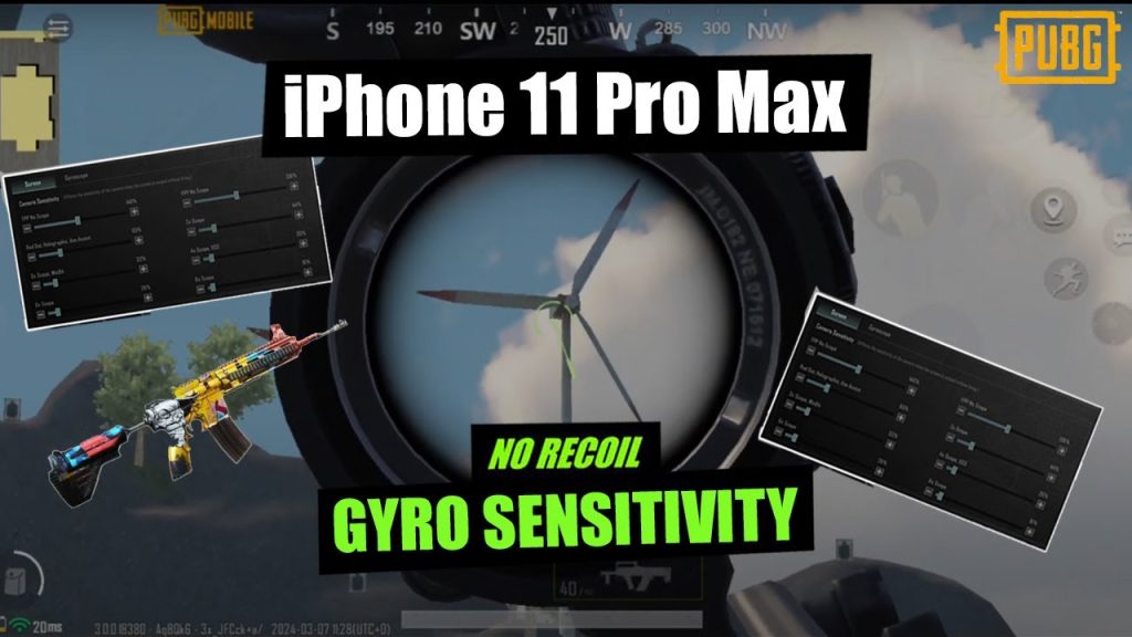 pubg control codes for iphone pro max PUBG Mobile gyroscope spray control setting iPhone