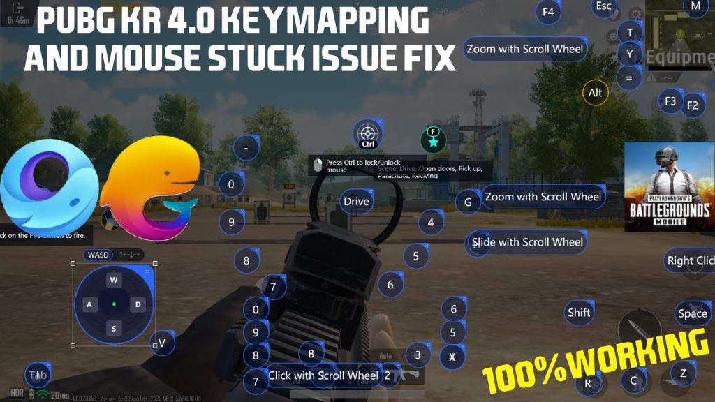 pubg control codes for kr version PUBG KR low-end device control settings