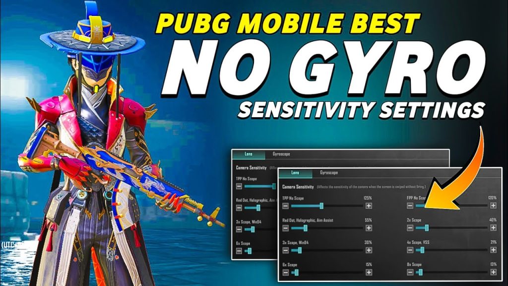 pubg control codes for lean and fire PUBG Mobile gyro sensitivity settings lean ads screenshot
