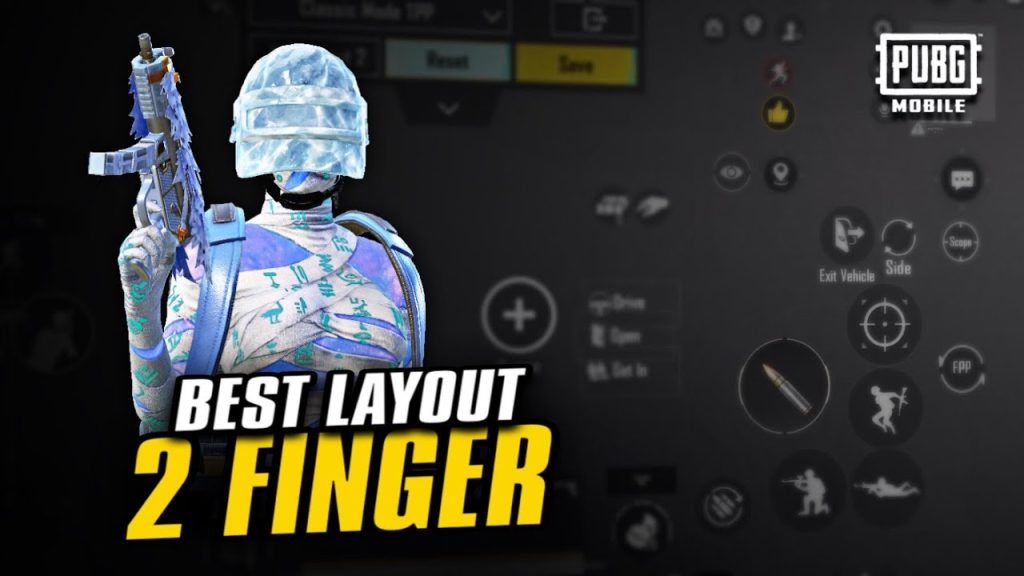 pubg control codes for lean and fire PUBG Mobile two finger thumb layout lean fire button overlap screenshot