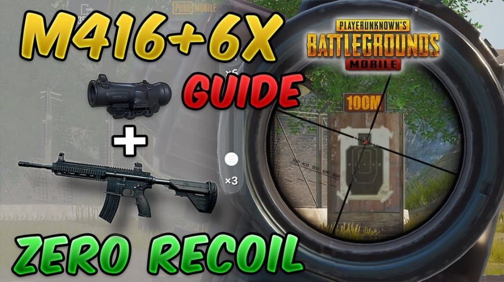 pubg control codes for m416 PUBG M416 no recoil code 2025