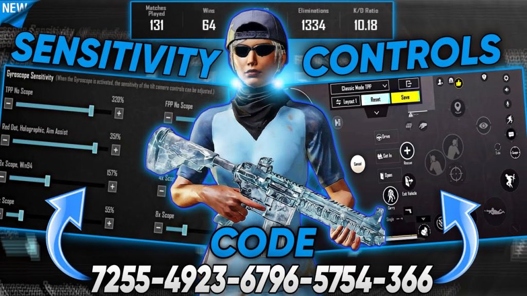 pubg control codes for m762 PUBG Mobile ADS sensitivity M762 control layout