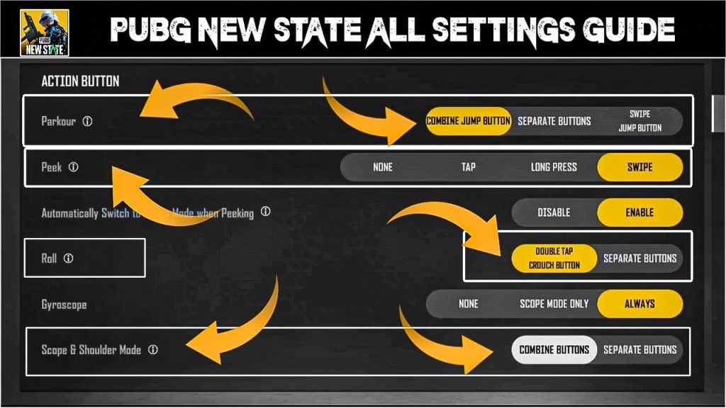 pubg control codes for new state PUBG New State player peeking and firing in cover