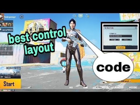 pubg control codes for non gyro players PUBG Mobile hip-fire layout close quarters control code