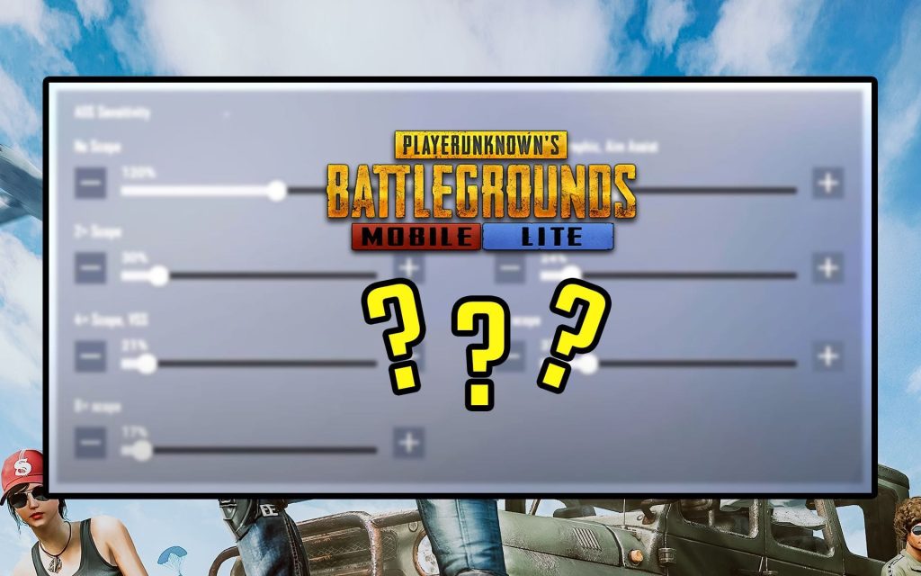 pubg control codes for pubg mobile lite PUBG Mobile Lite sensitivity settings camera screenshot