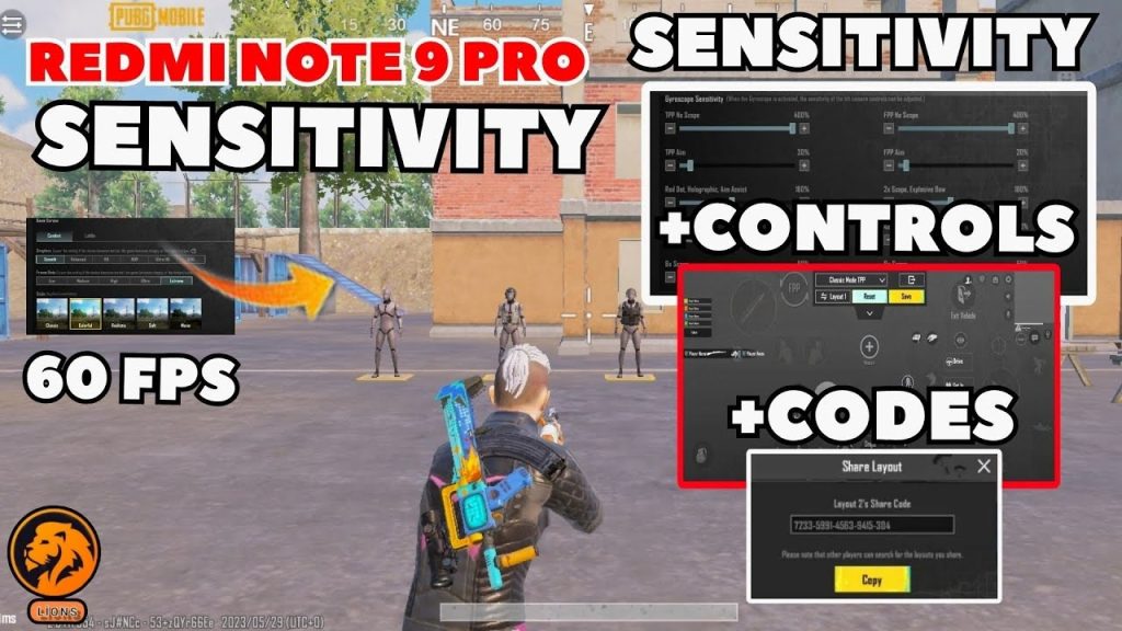 pubg control codes for redmi phones One-handed PUBG Mobile control layout on Redmi Note 10