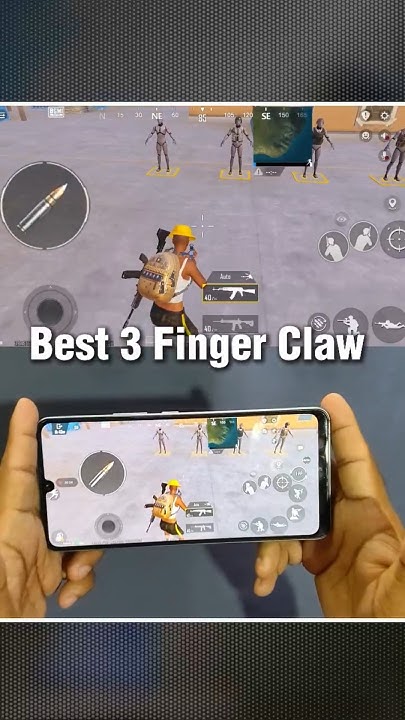 pubg control codes for redmi phones PUBG Mobile 3-finger claw layout on Redmi smartphone