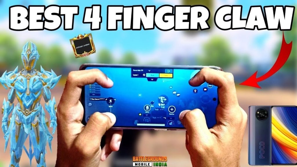 pubg control codes for redmi phones PUBG Mobile 4-finger claw gyroscope layout on Redmi