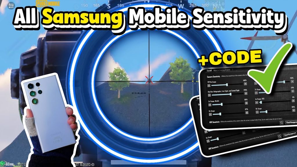 pubg control codes for samsung galaxy PUBG Mobile sensitivity settings Samsung Galaxy