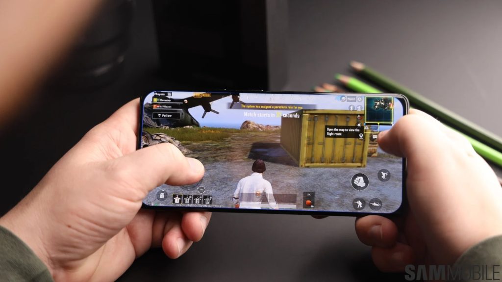 pubg control codes for samsung phones PUBG Mobile Game Launcher overlay controls on Samsung Galaxy