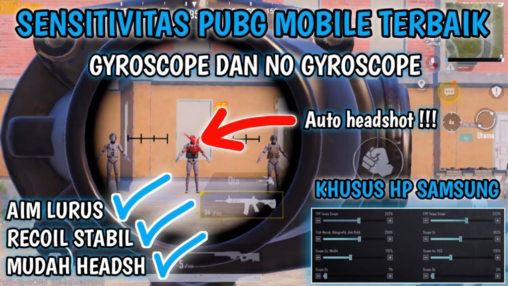 pubg control codes for samsung phones PUBG Mobile gyroscope calibration on Samsung phone