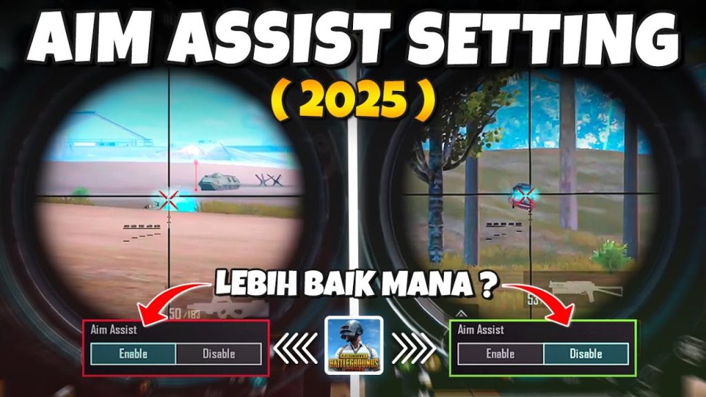 pubg control codes for smooth gameplay PUBG Mobile aim assist setting toggle