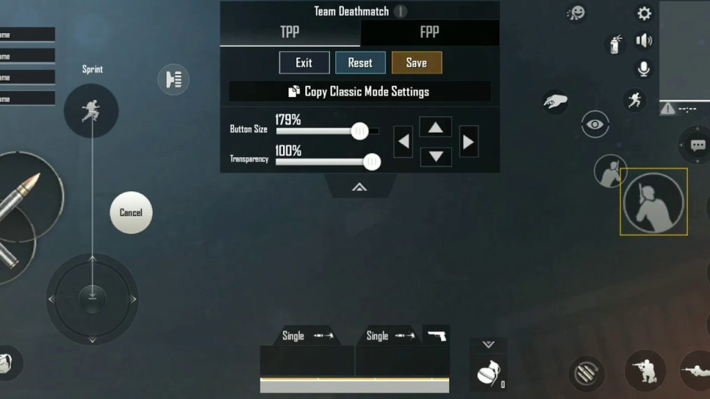 pubg control codes for stable aim PUBG Mobile TDM control code layout