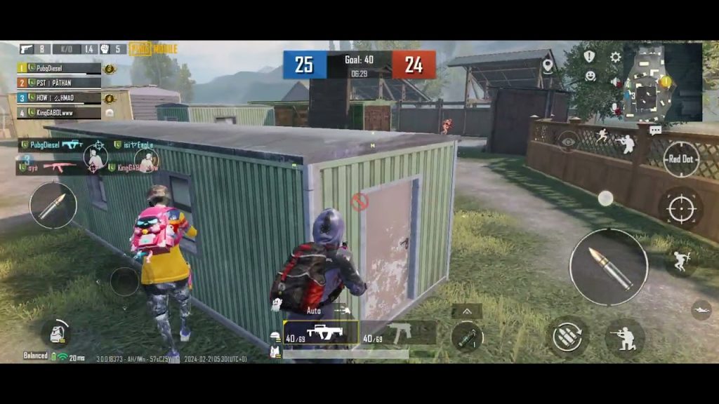 pubg control codes for tdm match PUBG Mobile TDM match gameplay screenshot close quarters combat