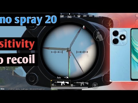 pubg control codes for tecno phones Tecno phone PUBG hip fire spray control code example