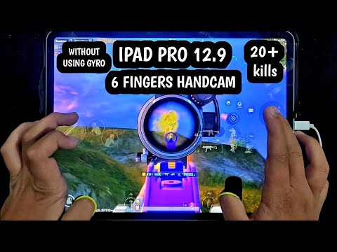 pubg control codes for vn version iPad Pro 12.9 PUBG Mobile 6 finger claw VN version