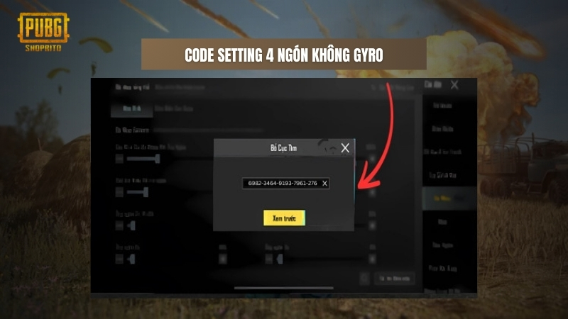 pubg control codes for vn version PUBG Mobile VN gyroscope sensitivity settings OnePlus