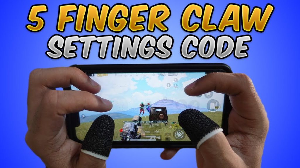 pubg control codes for weapon switching PUBG Mobile claw grip four finger weapon switch control layout