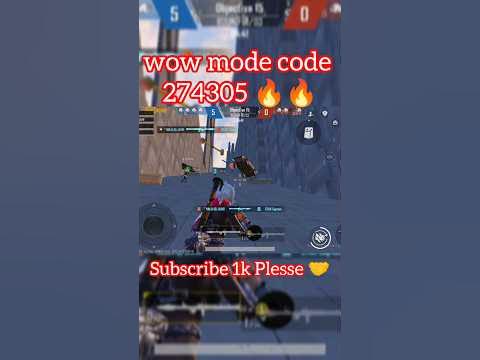 pubg control codes for wow mode PUBG Mobile UMP45 control layout WoW mode screenshot