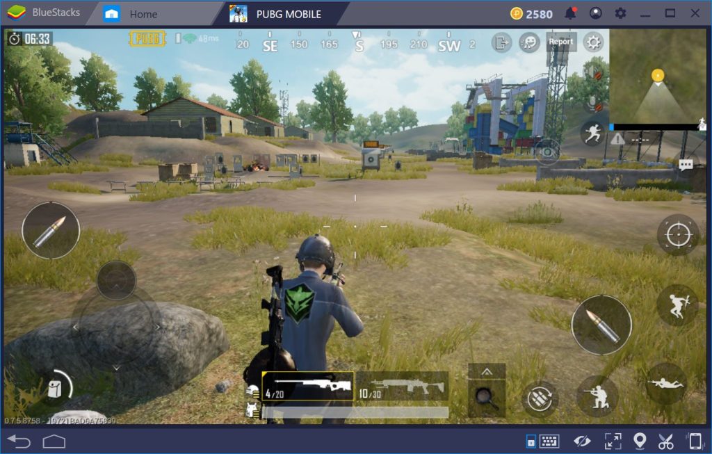 pubg control codes guide BlueStacks PUBG Mobile keymapping editor showing control code import