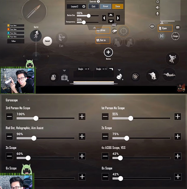 pubg control codes indonesia Player peeking from behind tree PUBG Mobile Indonesia control layout