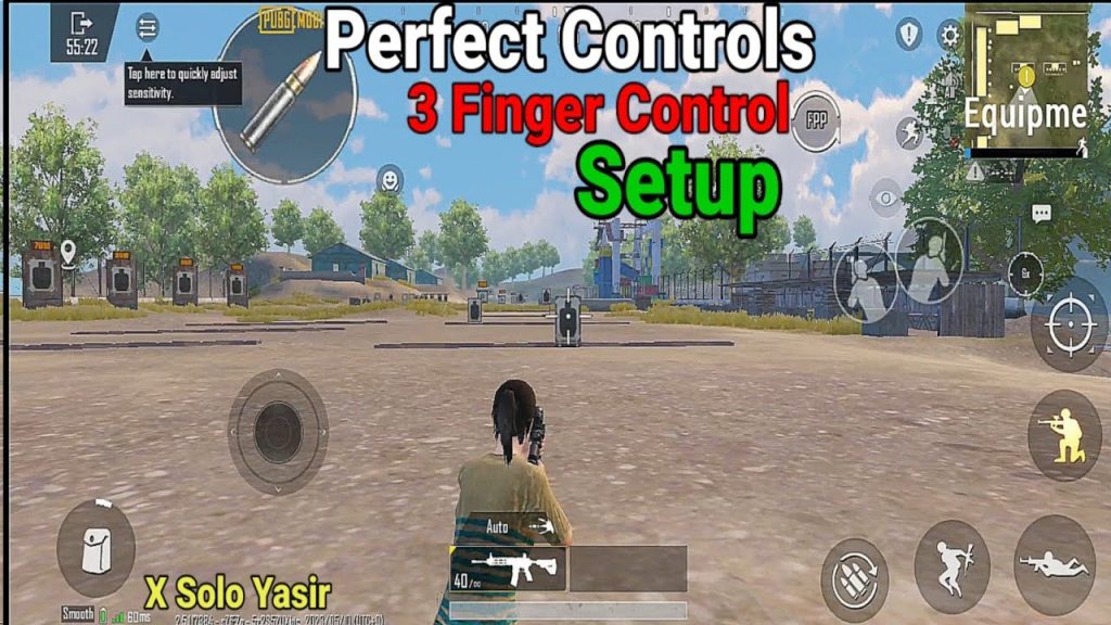 pubg control codes indonesia PUBG Mobile 3 finger control code Indonesia layout