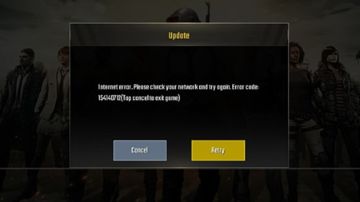 pubg control codes invalid code PUBG Mobile invalid control code error message screenshot