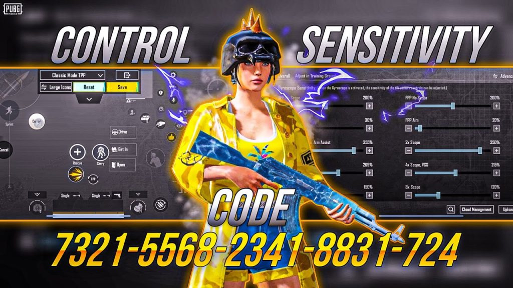 pubg control codes ldplayer PUBG Mobile LDPlayer sniper scope keymapping