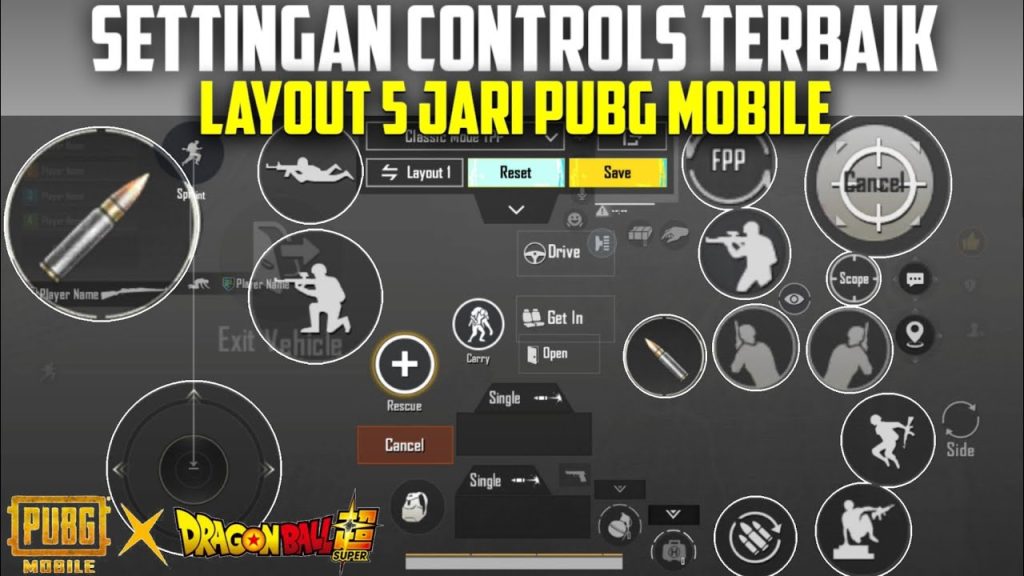 pubg control codes malaysia PUBG Mobile dropshot control layout