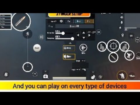 pubg control codes philippines PUBG Mobile 3 finger sniper DMR control layout screenshot