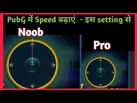pubg control codes pro tutorial PUBG Mobile joystick movement settings screenshot