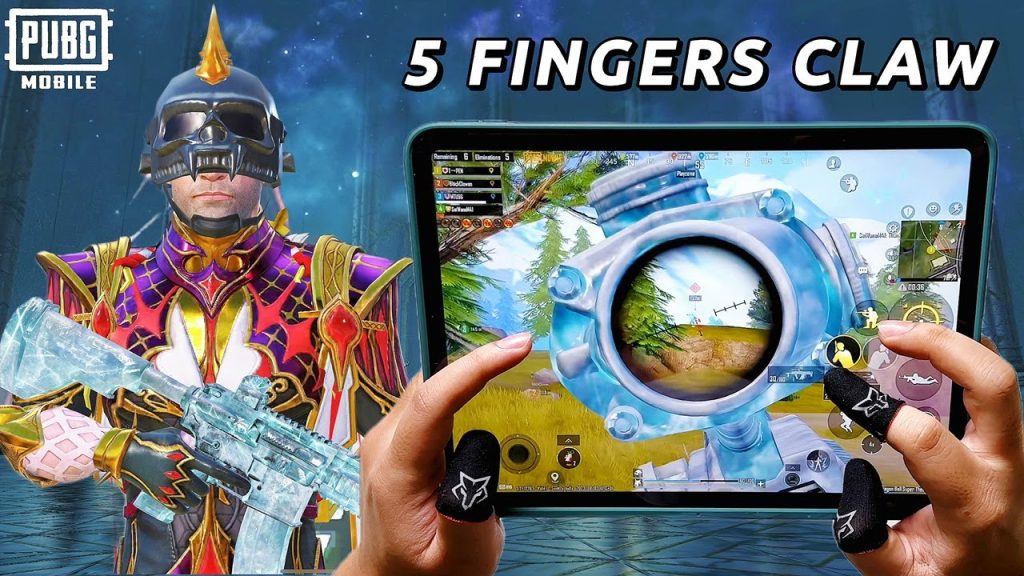 pubg control codes reddit PUBG Mobile iPad 5 finger claw control layout