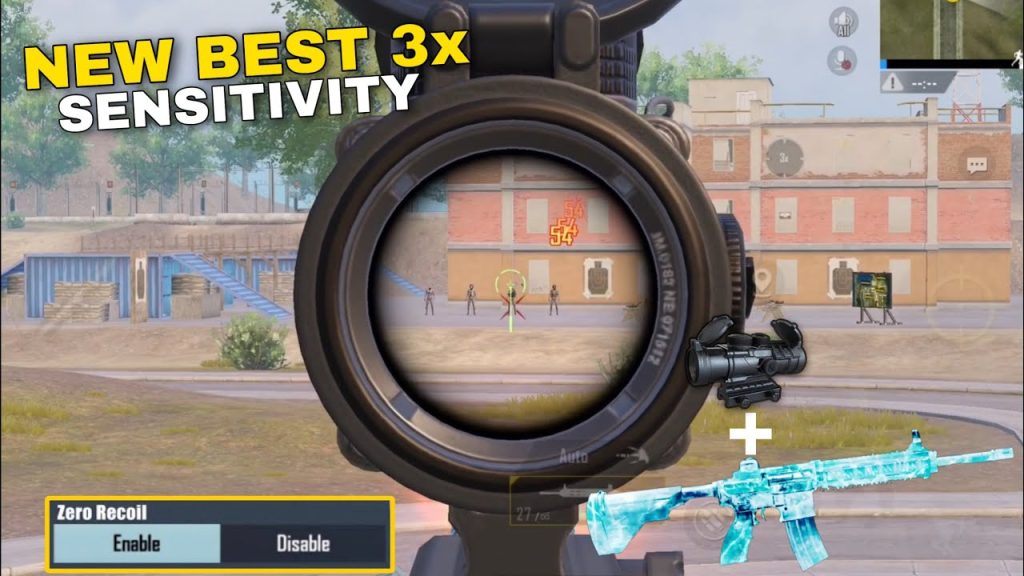 pubg control codes with gyro sensitivity PUBG Mobile 3x 6x scope gyro sensitivity code