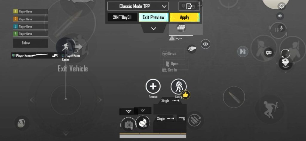 pubg control codes with layout settings PUBG Mobile iPhone control layout code iOS