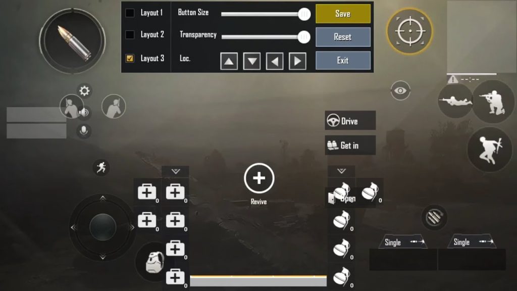 pubg control codes with scope settings PUBG Mobile claw grip scope control layout