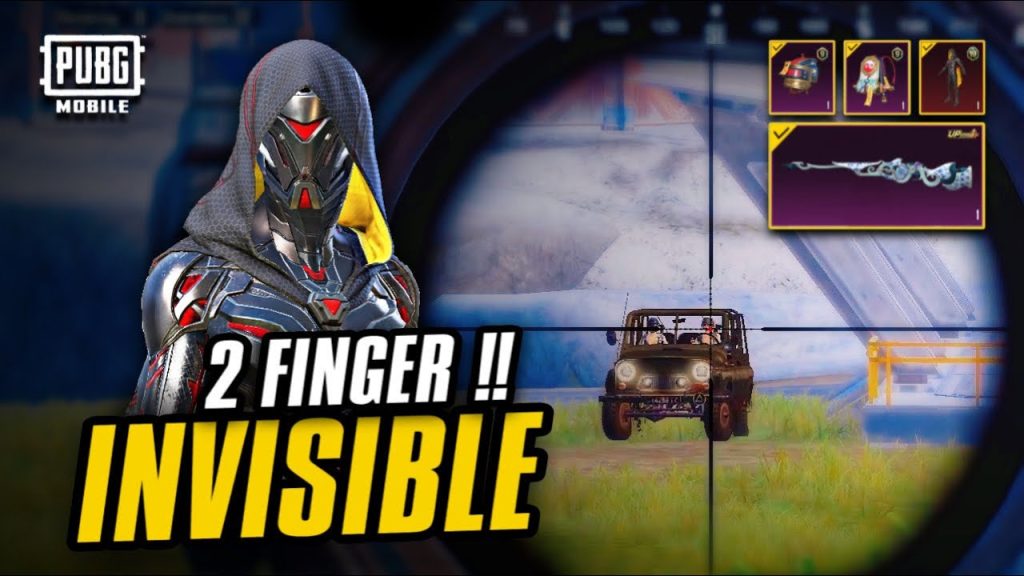 pubg mobile 2 finger control code PUBG Mobile sniper quick scope layout 2 finger screenshot