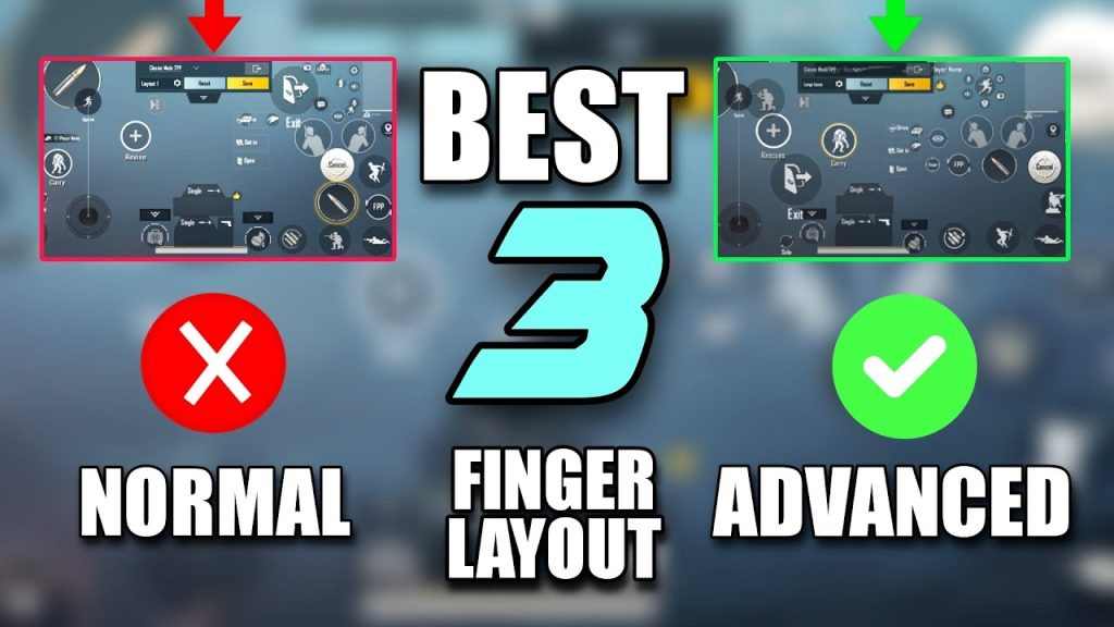 pubg mobile 3 finger layout code PUBG Mobile 3-finger quick scope layout