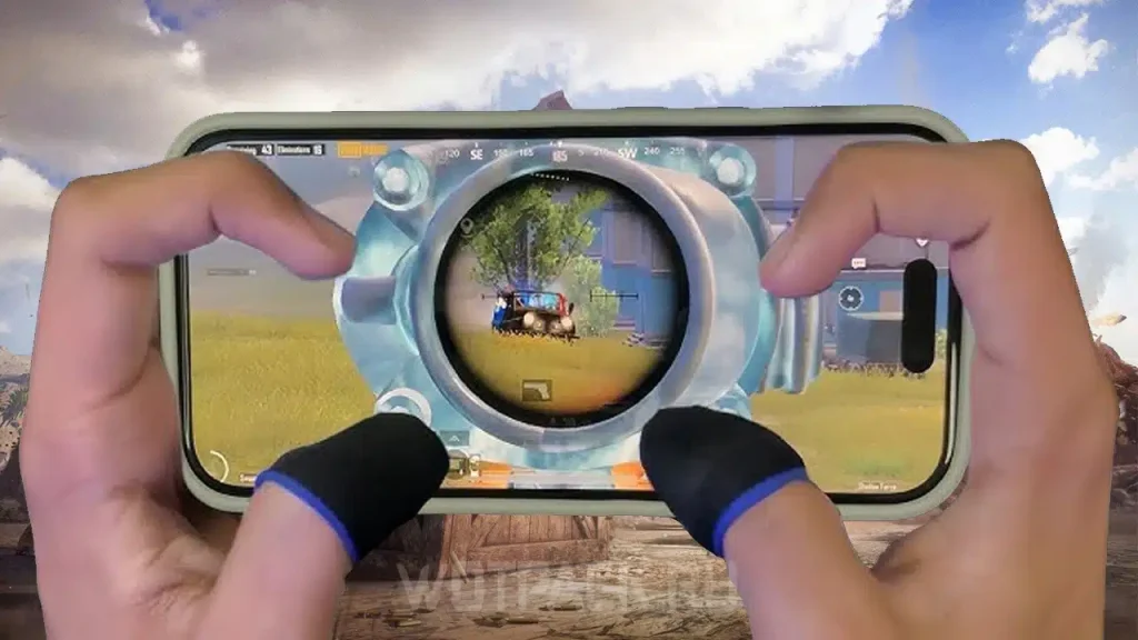 pubg mobile control codes bangladesh PUBG Mobile gyroscope control settings Bangladesh player hand holding phone