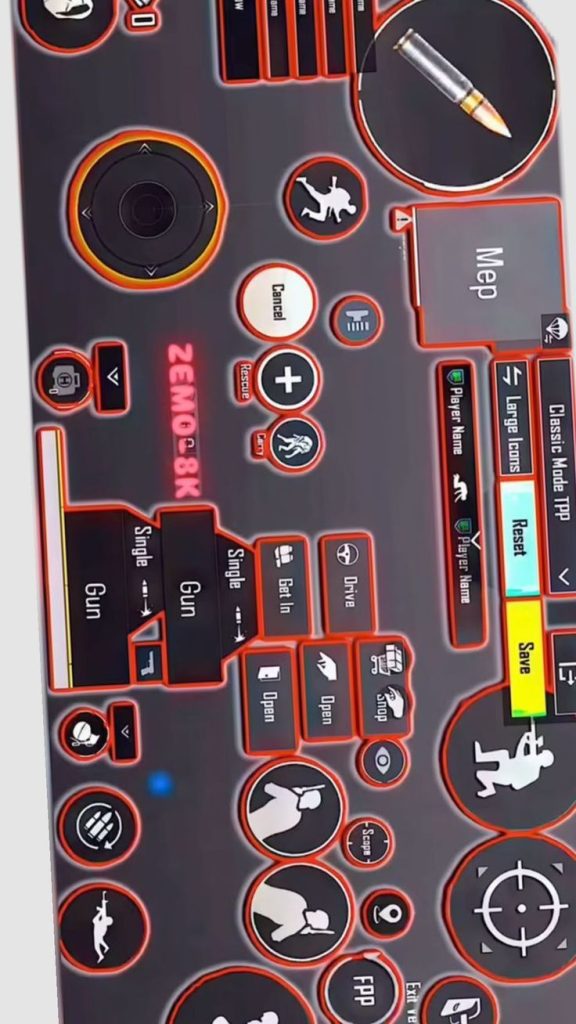 pubg mobile control codes bangladesh PUBG Mobile one handed thumb control layout Bangladesh casual gaming