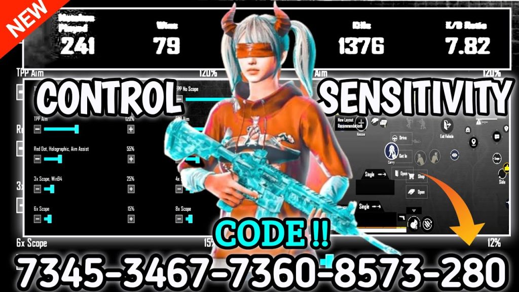 pubg mobile control codes community PUBG Mobile Asian server control codes screenshot