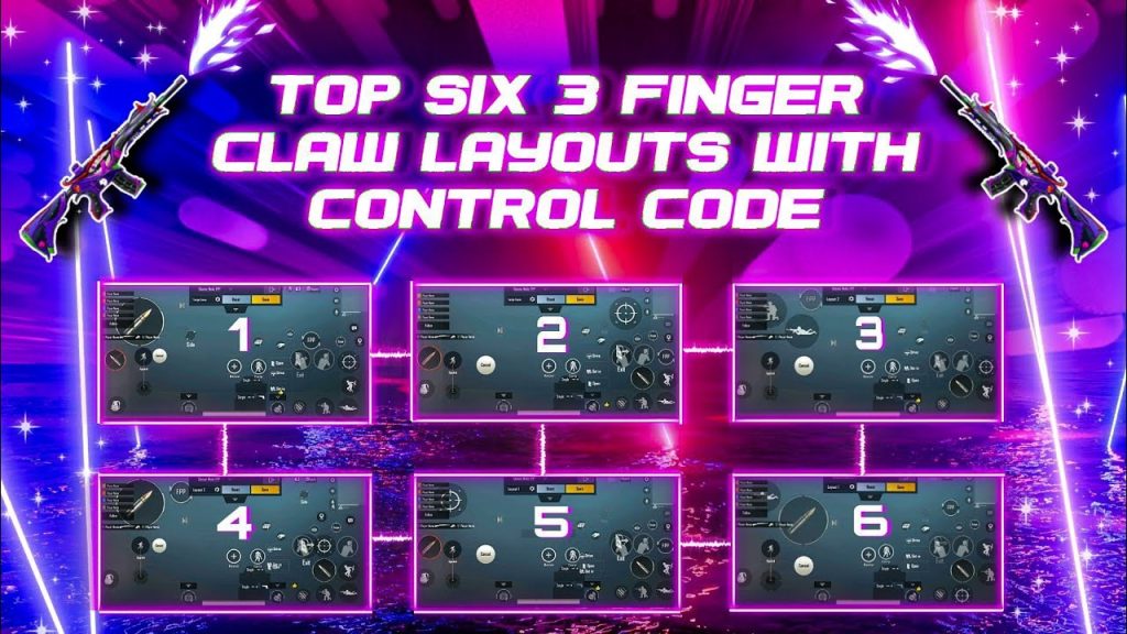pubg mobile control codes current season PUBG Mobile 3 finger no gyro control layout simplified