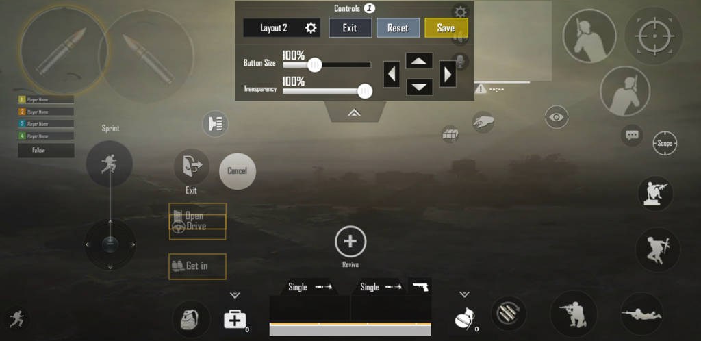 pubg mobile control codes device compatibility PUBG Mobile control codes on smartphone screen layout