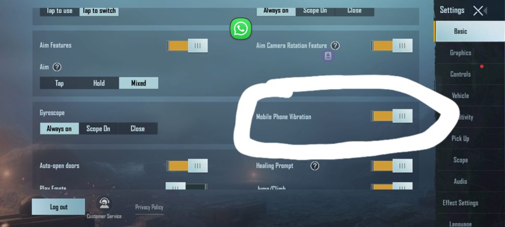 pubg mobile control codes for arena mode PUBG Mobile ADS fast layout screenshot arena