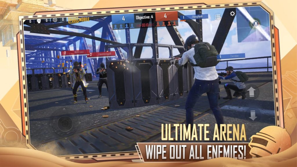 pubg mobile control codes for arena mode PUBG Mobile quick peek layout overview screenshot arena